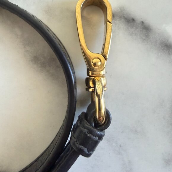 Authentic Prada Panier Small Black Saffiano Leather Bag with Red Interior - Picture 10 of 13